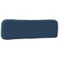 vidaXL Kopfteil-Kissen Blau 180 cm Stoff vidaXL Kopfteil-Kissen Blau 180 cm Stoff