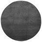 vidaXL Teppich IZA Kurzflor Skandi-Stil Anthrazit Ø 100 cm vidaXL Teppich IZA Kurzflor Skandi-Stil Anthrazit Ø 100 cm