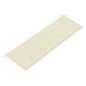 vidaXL Stapelbare Gartenbank mit Auflage 159 cm Massivholz Teak vidaXL Stapelbare Gartenbank mit Auflage 159 cm Massivholz Teak