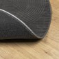 vidaXL Teppich IZA Kurzflor Skandi-Stil Anthrazit Ø 100 cm vidaXL Teppich IZA Kurzflor Skandi-Stil Anthrazit Ø 100 cm