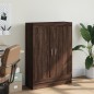 vidaXL Bücherschrank Braun Eichen-Optik 82,5x30,5x115 cm Holzwerkstoff vidaXL Bücherschrank Braun Eichen-Optik 82,5x30,5x115 cm Holzwerkstoff
