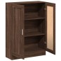 vidaXL Bücherschrank Braun Eichen-Optik 82,5x30,5x115 cm Holzwerkstoff vidaXL Bücherschrank Braun Eichen-Optik 82,5x30,5x115 cm Holzwerkstoff
