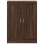 vidaXL Bücherschrank Braun Eichen-Optik 82,5x30,5x115 cm Holzwerkstoff vidaXL Bücherschrank Braun Eichen-Optik 82,5x30,5x115 cm Holzwerkstoff
