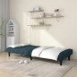vidaXL Schlafsofa 2-Sitzer Blau Samt vidaXL Schlafsofa 2-Sitzer Blau Samt