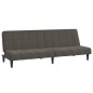 vidaXL Schlafsofa 2-Sitzer Dunkelgrau Samt vidaXL Schlafsofa 2-Sitzer Dunkelgrau Samt