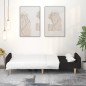 vidaXL Schlafsofa 2-Sitzer Schwarz Stoff vidaXL Schlafsofa 2-Sitzer Schwarz Stoff