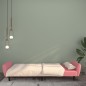 vidaXL Schlafsofa 2-Sitzer Rosa Samt vidaXL Schlafsofa 2-Sitzer Rosa Samt