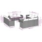 vidaXL 13-tlg. Garten-Sofagarnitur mit Kissen Grau Poly Rattan vidaXL 13-tlg. Garten-Sofagarnitur mit Kissen Grau Poly Rattan
