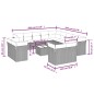 vidaXL 14-tlg. Garten-Sofagarnitur mit Kissen Beige Poly Rattan vidaXL 14-tlg. Garten-Sofagarnitur mit Kissen Beige Poly Rattan
