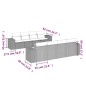 vidaXL 9-tlg. Garten-Sofagarnitur mit Kissen Beige Poly Rattan vidaXL 9-tlg. Garten-Sofagarnitur mit Kissen Beige Poly Rattan