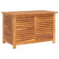 vidaXL Gartenbox mit Lüftungsschlitzen 90x50x56 cm Massivholz Akazie vidaXL Gartenbox mit Lüftungsschlitzen 90x50x56 cm Massivholz Akazie