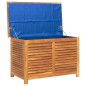 vidaXL Gartenbox mit Lüftungsschlitzen 90x50x56 cm Massivholz Akazie vidaXL Gartenbox mit Lüftungsschlitzen 90x50x56 cm Massivholz Akazie