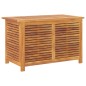 vidaXL Gartenbox mit Lüftungsschlitzen 90x50x56 cm Massivholz Akazie vidaXL Gartenbox mit Lüftungsschlitzen 90x50x56 cm Massivholz Akazie