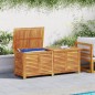 vidaXL Gartenbox mit Lüftungsschlitzen 150x50x56 cm Massivholz Akazie vidaXL Gartenbox mit Lüftungsschlitzen 150x50x56 cm Massivholz Akazie
