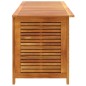 vidaXL Gartenbox mit Lüftungsschlitzen 150x50x56 cm Massivholz Akazie vidaXL Gartenbox mit Lüftungsschlitzen 150x50x56 cm Massivholz Akazie
