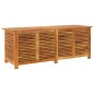 vidaXL Gartenbox mit Lüftungsschlitzen 150x50x56 cm Massivholz Akazie vidaXL Gartenbox mit Lüftungsschlitzen 150x50x56 cm Massivholz Akazie