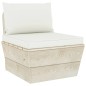 Garten-Palettensofa 3-Sitzer mit Kissen Fichtenholz Garten-Palettensofa 3-Sitzer mit Kissen Fichtenholz