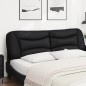 vidaXL Kopfteil-Kissen Schwarz 180 cm Kunstleder vidaXL Kopfteil-Kissen Schwarz 180 cm Kunstleder