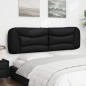 vidaXL Kopfteil-Kissen Schwarz 180 cm Kunstleder vidaXL Kopfteil-Kissen Schwarz 180 cm Kunstleder