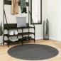 vidaXL Teppich IZA Kurzflor Skandi-Stil Anthrazit Ø 120 cm vidaXL Teppich IZA Kurzflor Skandi-Stil Anthrazit Ø 120 cm