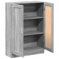 vidaXL Bücherschrank Grau Sonoma 82,5x30,5x115 cm Holzwerkstoff vidaXL Bücherschrank Grau Sonoma 82,5x30,5x115 cm Holzwerkstoff
