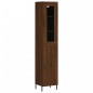 Highboard Braun Eichen-Optik 34,5x34x180 cm Holzwerkstoff Highboard Braun Eichen-Optik 34,5x34x180 cm Holzwerkstoff