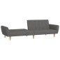 vidaXL Schlafsofa 2-Sitzer Hellgrau Stoff vidaXL Schlafsofa 2-Sitzer Hellgrau Stoff