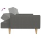 vidaXL Schlafsofa 2-Sitzer Hellgrau Stoff vidaXL Schlafsofa 2-Sitzer Hellgrau Stoff