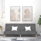 vidaXL Schlafsofa 2-Sitzer Hellgrau Stoff vidaXL Schlafsofa 2-Sitzer Hellgrau Stoff