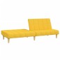 vidaXL Schlafsofa 2-Sitzer Gelb Stoff vidaXL Schlafsofa 2-Sitzer Gelb Stoff