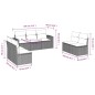 vidaXL 7-tlg. Garten-Sofagarnitur mit Kissen Beige Poly Rattan vidaXL 7-tlg. Garten-Sofagarnitur mit Kissen Beige Poly Rattan
