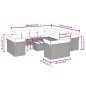vidaXL 14-tlg. Garten-Sofagarnitur mit Kissen Schwarz Poly Rattan vidaXL 14-tlg. Garten-Sofagarnitur mit Kissen Schwarz Poly Rattan
