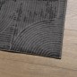 vidaXL Teppich IZA Kurzflor Skandi-Stil Anthrazit 100x200 cm vidaXL Teppich IZA Kurzflor Skandi-Stil Anthrazit 100x200 cm