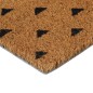 vidaXL Fußmatte Natur 40x60 cm Kokosfaser Getuftet vidaXL Fußmatte Natur 40x60 cm Kokosfaser Getuftet