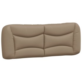 vidaXL Kopfteil-Kissen Cappuccino-Braun 120 cm Kunstleder