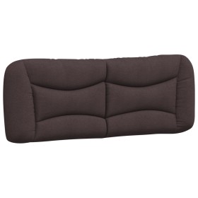vidaXL Kopfteil-Kissen Dunkelbraun 140 cm Stoff