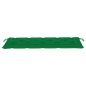 vidaXL Stapelbare Gartenbank mit Auflage 159 cm Massivholz Teak vidaXL Stapelbare Gartenbank mit Auflage 159 cm Massivholz Teak