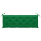 vidaXL Stapelbare Gartenbank mit Auflage 159 cm Massivholz Teak vidaXL Stapelbare Gartenbank mit Auflage 159 cm Massivholz Teak