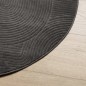 vidaXL Teppich IZA Kurzflor Skandi-Stil Anthrazit Ø 80 cm vidaXL Teppich IZA Kurzflor Skandi-Stil Anthrazit Ø 80 cm