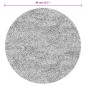 vidaXL Teppich IZA Kurzflor Skandi-Stil Anthrazit Ø 80 cm vidaXL Teppich IZA Kurzflor Skandi-Stil Anthrazit Ø 80 cm