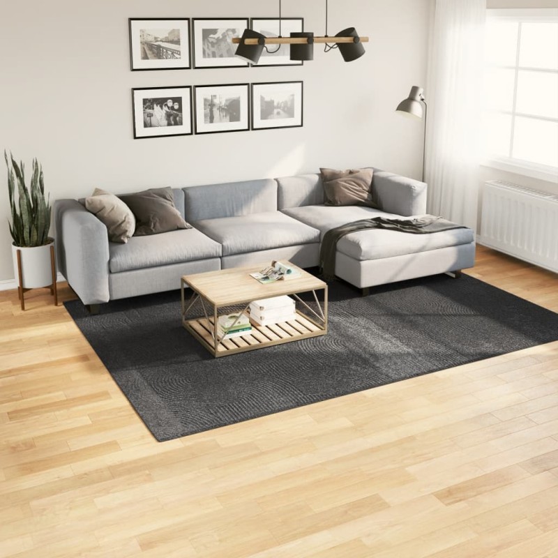 vidaXL Teppich IZA Kurzflor Skandi-Stil Anthrazit 200x280 cm vidaXL Teppich IZA Kurzflor Skandi-Stil Anthrazit 200x280 cm