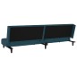 vidaXL Schlafsofa 2-Sitzer Blau Samt vidaXL Schlafsofa 2-Sitzer Blau Samt