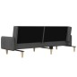 vidaXL Schlafsofa 2-Sitzer Dunkelgrau Stoff vidaXL Schlafsofa 2-Sitzer Dunkelgrau Stoff