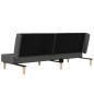 vidaXL Schlafsofa 2-Sitzer Dunkelgrau Stoff vidaXL Schlafsofa 2-Sitzer Dunkelgrau Stoff