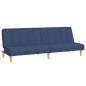 vidaXL Schlafsofa 2-Sitzer Blau Stoff vidaXL Schlafsofa 2-Sitzer Blau Stoff