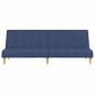 vidaXL Schlafsofa 2-Sitzer Blau Stoff vidaXL Schlafsofa 2-Sitzer Blau Stoff