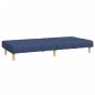 vidaXL Schlafsofa 2-Sitzer Blau Stoff vidaXL Schlafsofa 2-Sitzer Blau Stoff