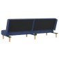 vidaXL Schlafsofa 2-Sitzer Blau Stoff vidaXL Schlafsofa 2-Sitzer Blau Stoff