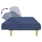 vidaXL Schlafsofa 2-Sitzer Blau Stoff vidaXL Schlafsofa 2-Sitzer Blau Stoff