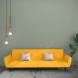 vidaXL Schlafsofa 2-Sitzer Gelb Samt vidaXL Schlafsofa 2-Sitzer Gelb Samt
